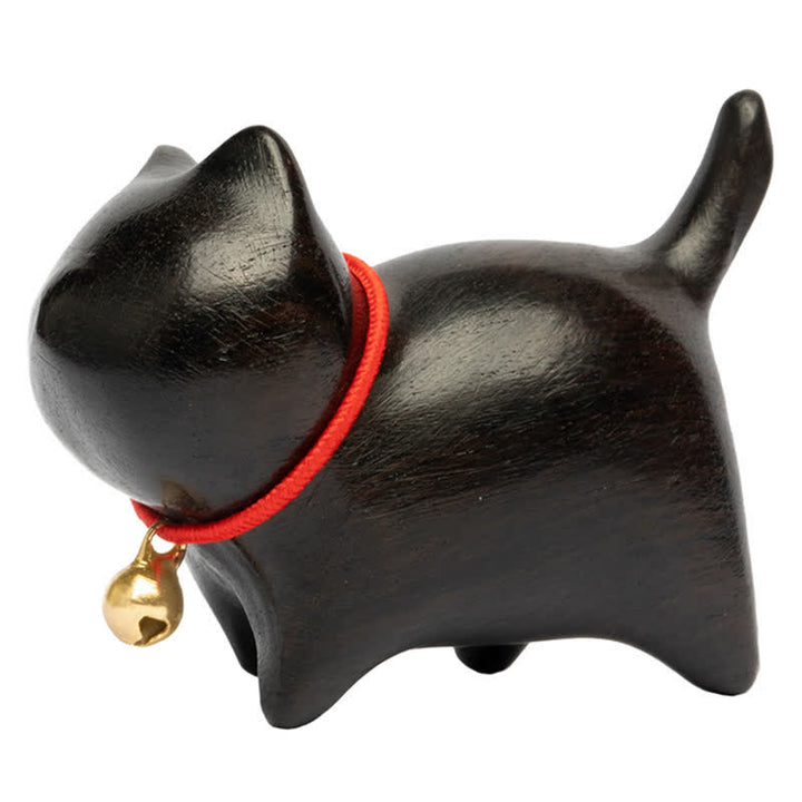 Buddha Stones Sandalo verde Piccola foglia Sandalo rosso Carino gatto Animali Rilassanti Pace Decorazioni