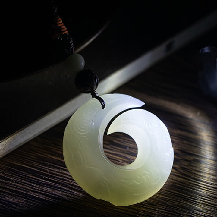 Collana con Buddha Stones, ciondolo in pietra di pace, ciondolo in pietra di giada, ciondolo in pietra di sandalo rosso, ciondolo in pietra di cinabro, ciondolo in pietra di agata, ciondolo in pietra di fortuna