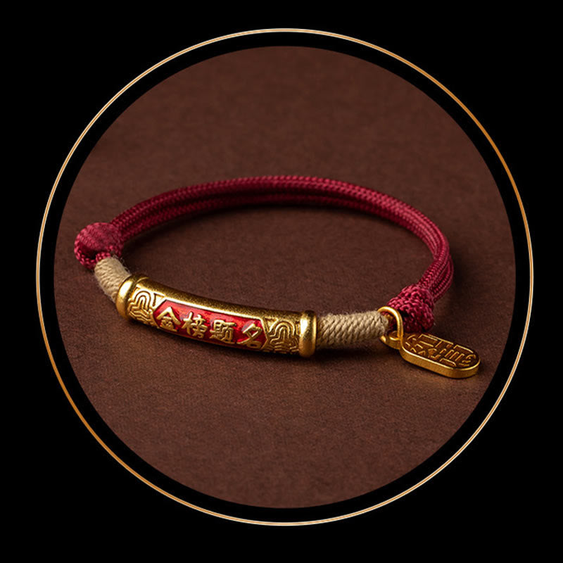 Buddha Stones 999 Sterling Silver Tibet Fatto a mano Om Mani Padme Hum Fu Carattere TopRank Carattere Fortuna Braccialetto Intrecciato - image 13