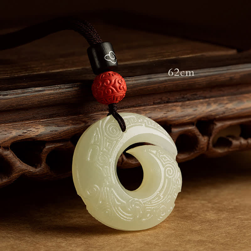 Collana con Buddha Stones, ciondolo in pietra di pace, ciondolo in pietra di giada, ciondolo in pietra di sandalo rosso, ciondolo in pietra di cinabro, ciondolo in pietra di agata, ciondolo in pietra di fortuna