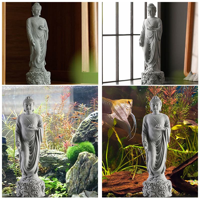Buddha Stones Meditazione Buddha Nuvole di buon auspicio Design Serenità Decorazione della casa