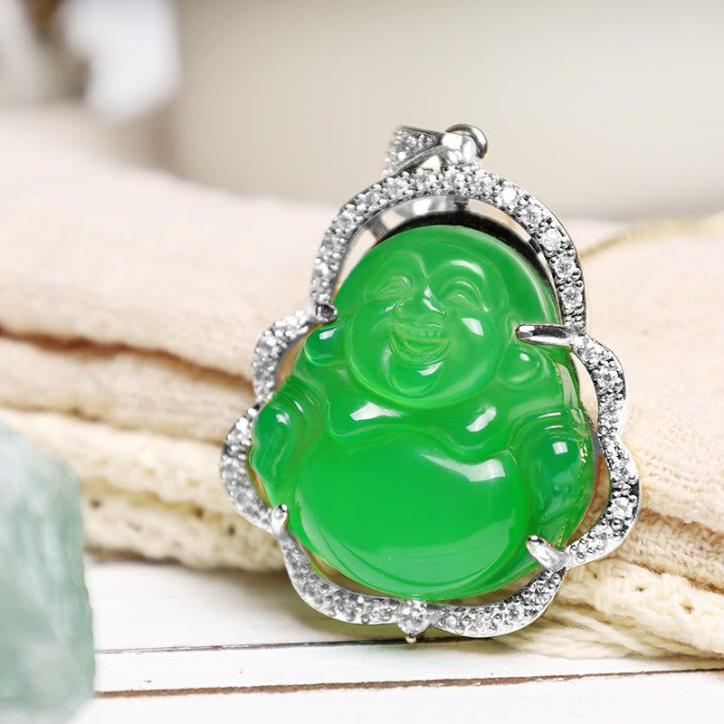 Collana Buddha Stones Buona Fortuna Buddha Ridente - image 10