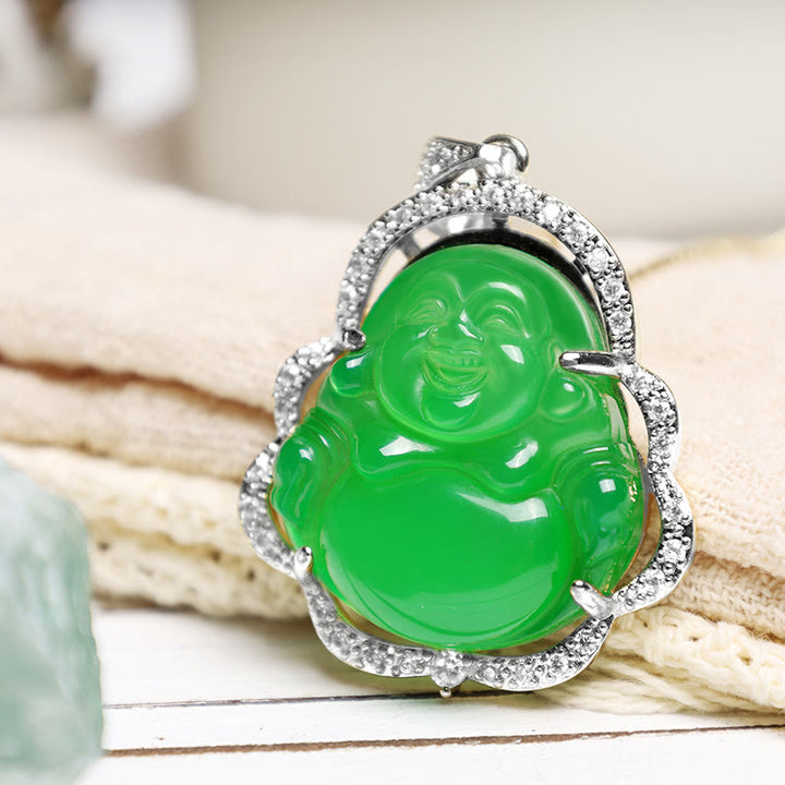 Collana Buddha Stones Buona Fortuna Buddha Ridente - image 10