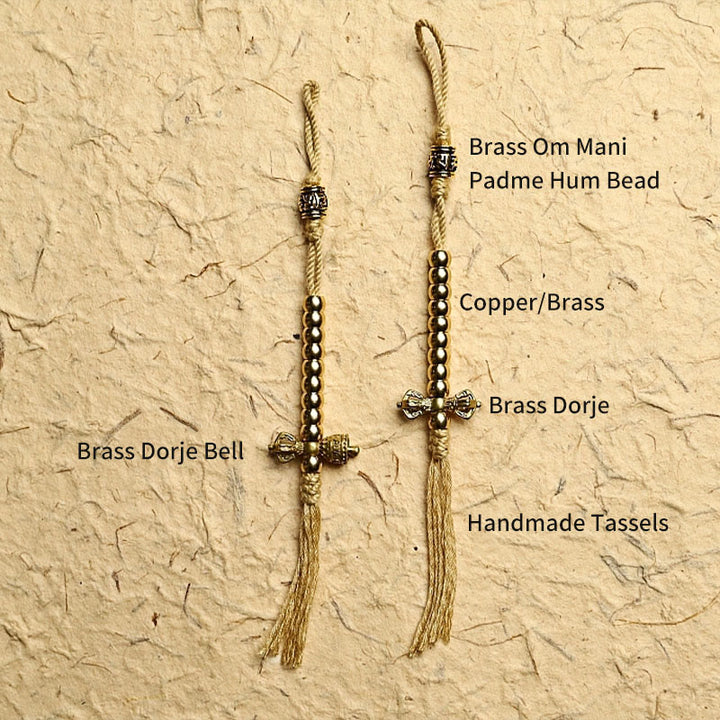 Buddha Stones Tibetano 108 Mala Beads Onice Nero Tre Occhi Dzi Beads Bracciale di Protezione