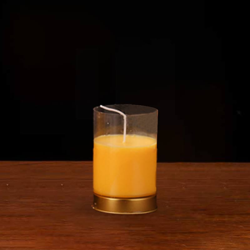 Meditazione Preghiera Altare Candela Tempio Buddista Rituali Uso Oggetti - Giallo - Piccolo (1 giorno) - image 12