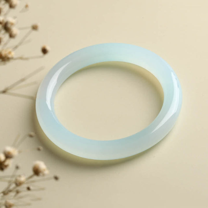 Braccialetto Bangle Blessing Serenity in acquamarina naturale