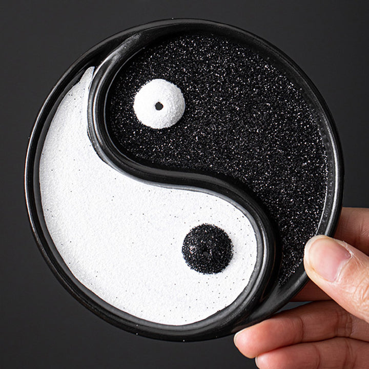 Porta incenso Buddha Stones Yin Yang Zen Balance