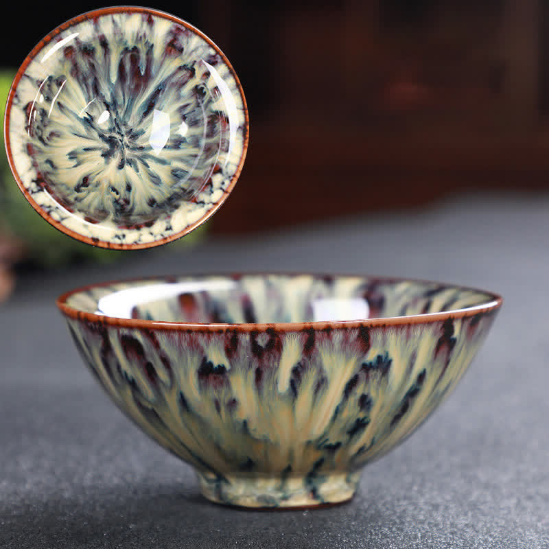 Tazze da tè in ceramica colorata con Buddha Stones, per casa e ufficio - Conchiglia - image 68