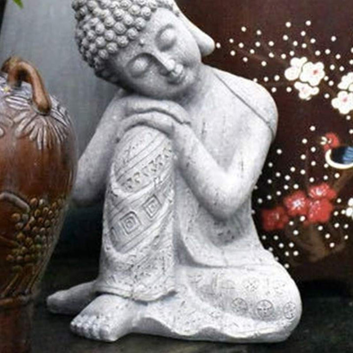 Buddha Stones Meditazione tibetana Benedizione del Buddha Compassione Serenità Decorazione della casa - image 7