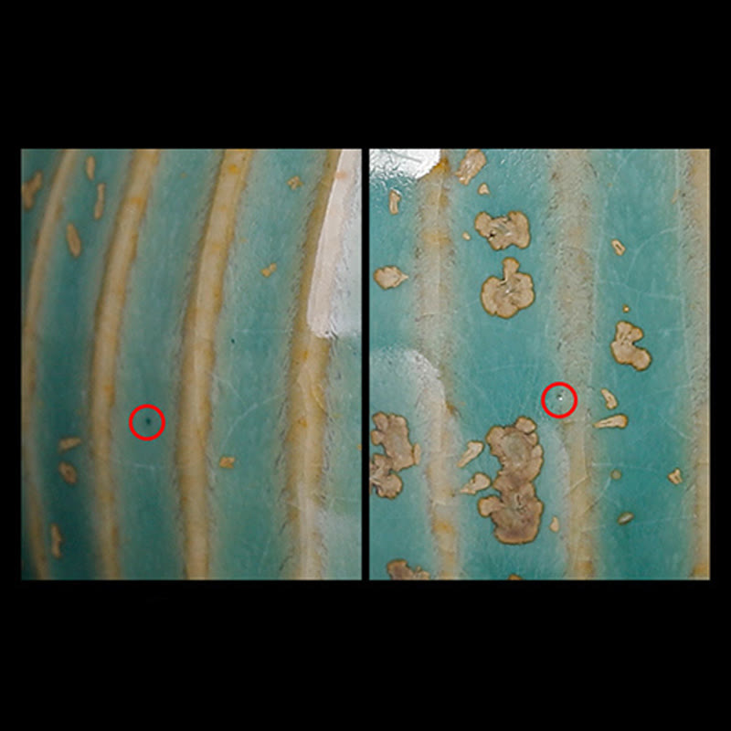 Buddha Stones Retro Glaze Kiln Change Ceramica Gaiwan Sancai Tazza da tè Kung Fu Tazza da tè e piattino con coperchio - image 16