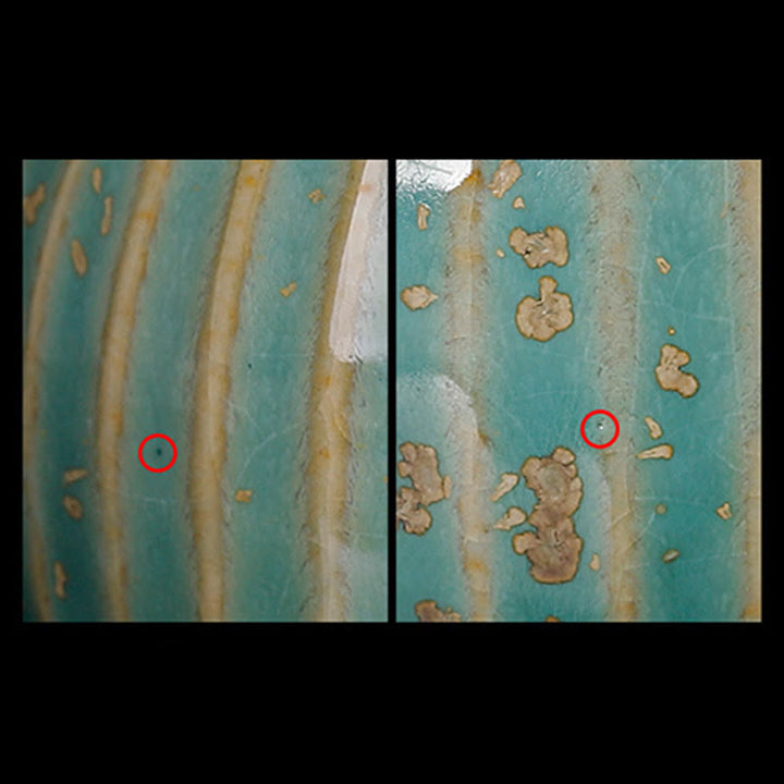 Buddha Stones Retro Glaze Kiln Change Ceramica Gaiwan Sancai Tazza da tè Kung Fu Tazza da tè e piattino con coperchio - image 16