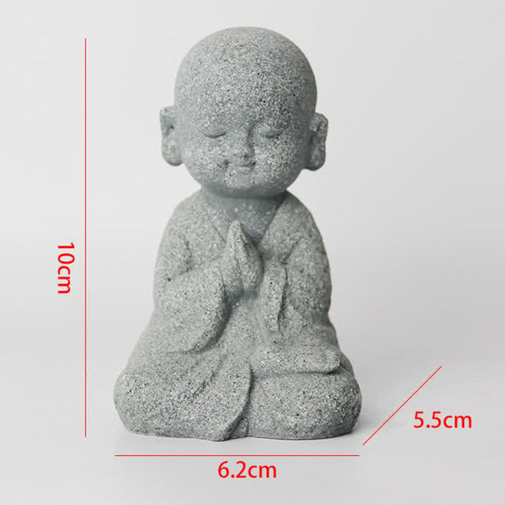 Buddha Stones Meditazione Preghiera Statua del Buddha Compassione Decorazione della casa