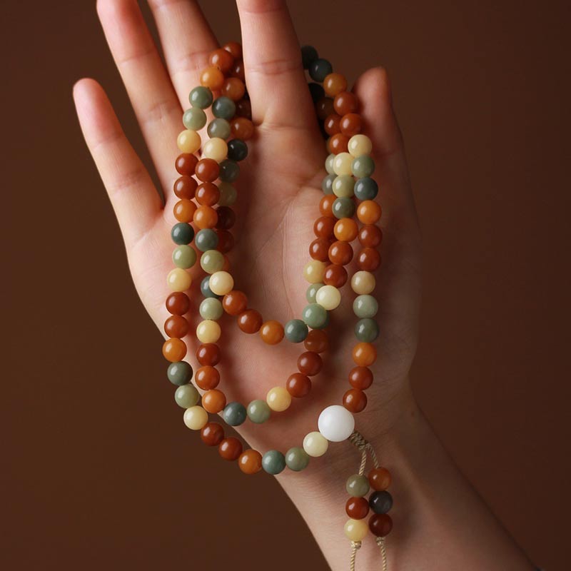 Braccialetto di saggezza di Mala Harmony Bodhi Seed Buddha Stones
