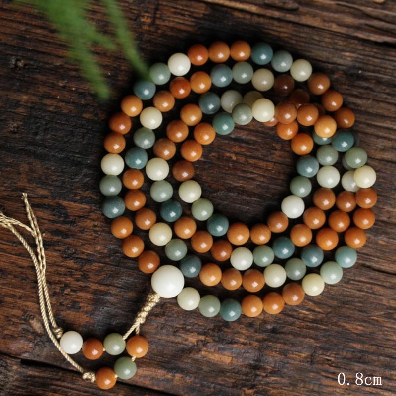 Braccialetto di saggezza di Mala Harmony Bodhi Seed Buddha Stones