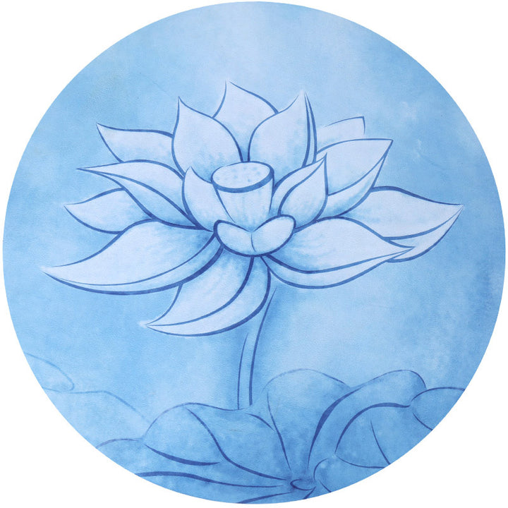 Buddha Stones Lotus Mandala Pattern Tappetino pieghevole per meditazione yoga Decorazione per la casa - image 0