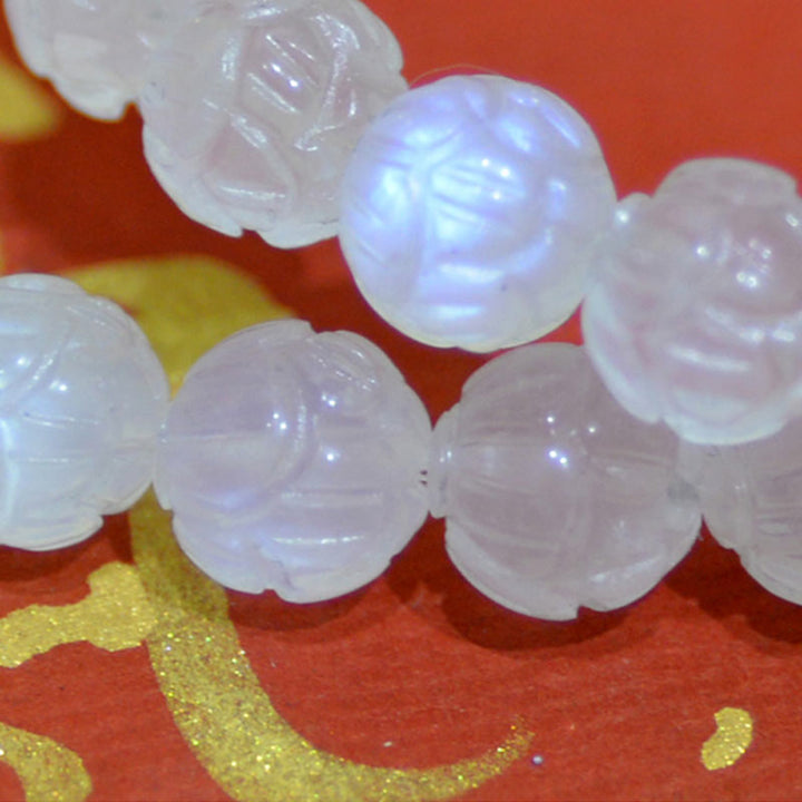Bracciale Buddha Stones Natural Moonstone Lotus Love