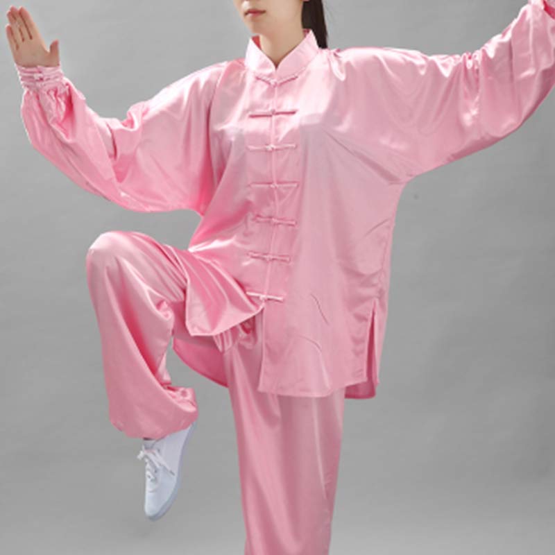 Buddha Stones Modello semplice Meditazione Preghiera Spirituale Zen Tai Chi Qigong Pratica Set di abbigliamento unisex - image 19
