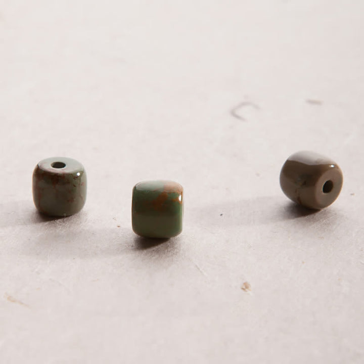 Buddha Stones 108 Mala Beads 925 Sterling Silver Citrino Sandalo Turchese Protezione Bracciale Prosperità - image 20