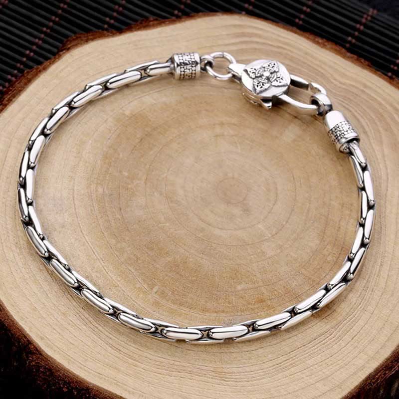 Bracciale Buddha Stones tibetano doppio Dorje Om Mani Padme Hum Buddha Svastica Vajra - image 1