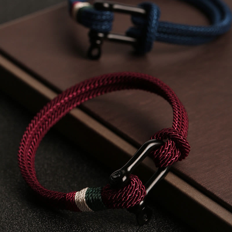 Bracciale con fibbia in acciaio inossidabile con design semplice Buddha Stones Luck
