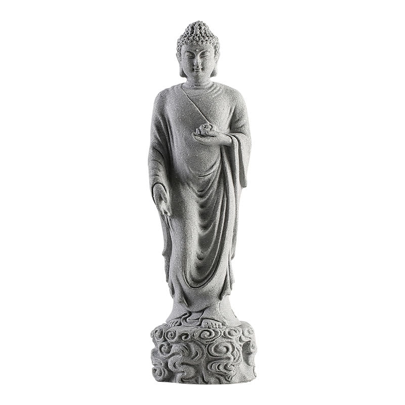 Buddha Stones Meditazione Buddha Nuvole di buon auspicio Design Serenità Decorazione della casa - image 11