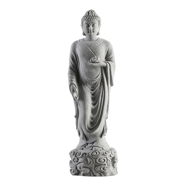 Buddha Stones Meditazione Buddha Nuvole di buon auspicio Design Serenità Decorazione della casa