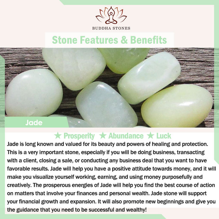 Anello della fortuna Fengshui Wealth Jade PiXiu