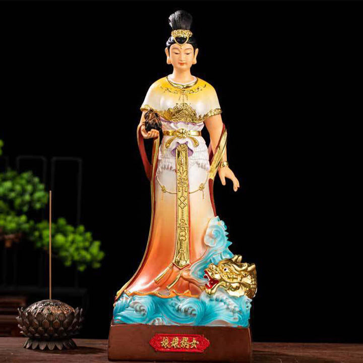 Statua in resina protettiva Bodhisattva Nuwa Decorazione per la casa