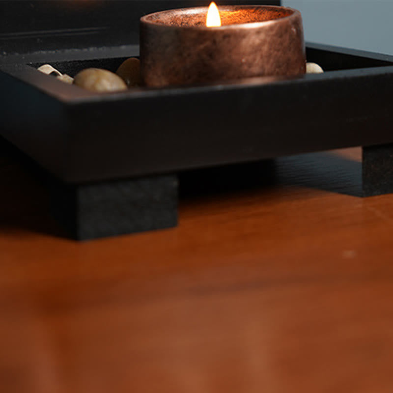 Buddha Stones Buddha Compassione Serenità Casa Preghiera Altare Zen Decorazione - image 16