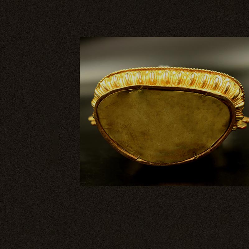 Statua di Buddha Shakyamuni Buddha della medicina Compassione in rame placcato oro Decorazione - image 10