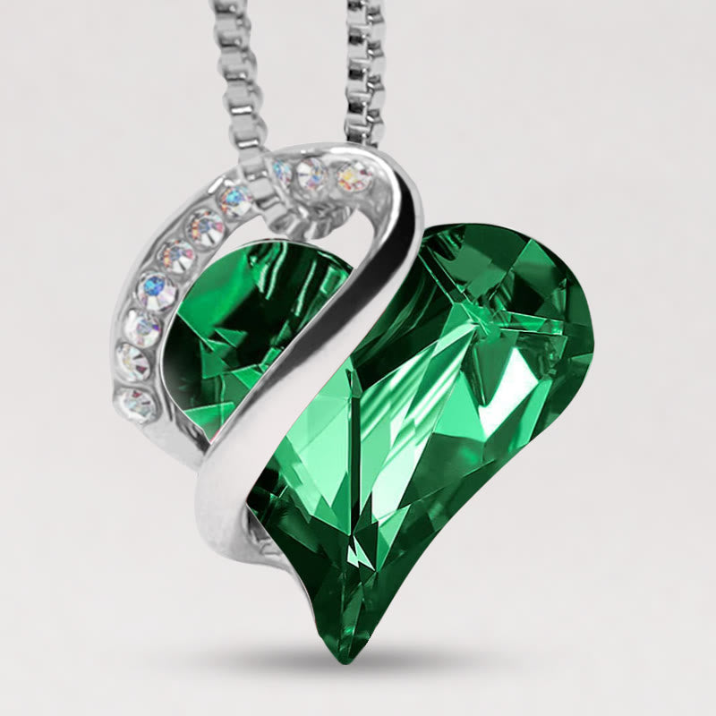 Collana con ciondolo con energia curativa, pietra portafortuna del cuore Buddha Stones d'amore