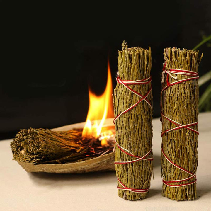Bastoncini di incenso Buddha Stones per la purificazione della casa, incenso curativo, meditazione e bastoncini di cedro, bacchette di incenso, rituali