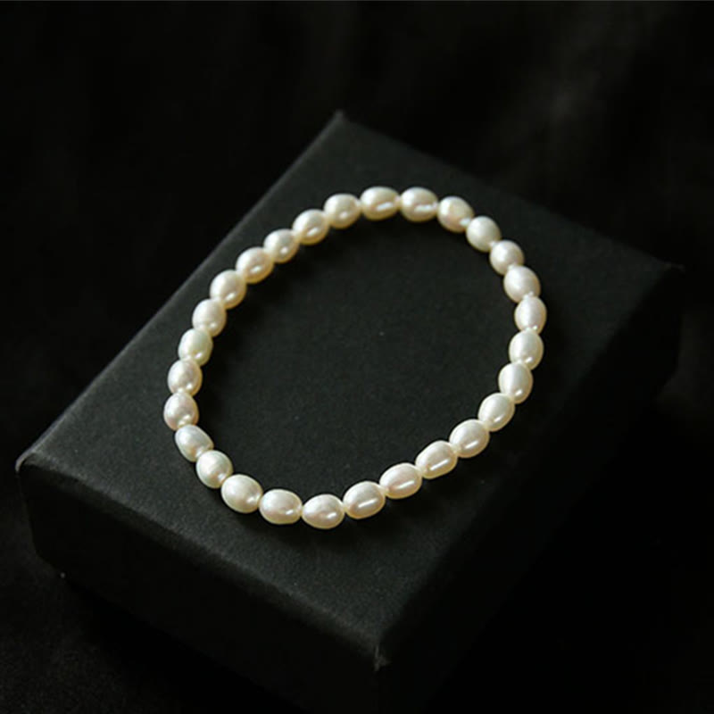 Braccialetto di perline curative in perle naturali Buddha Stones