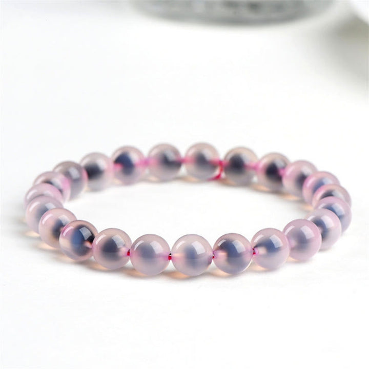 Braccialetto di perline di forza armonia agata caramella colorata naturale Buddha Stones