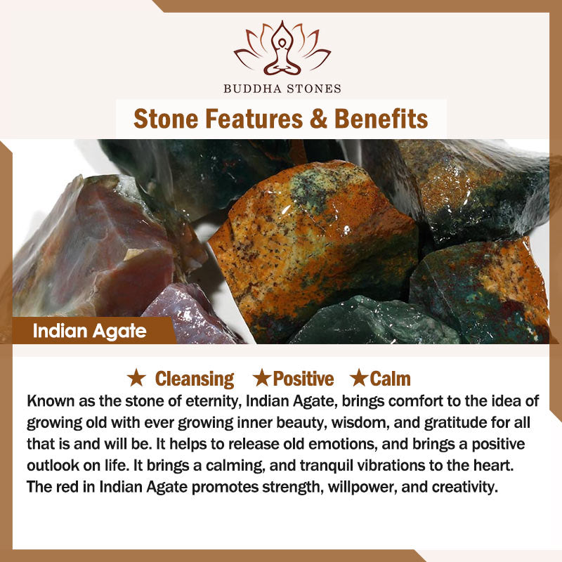 Braccialetto di perle curative in quarzo naturale Buddha Stones - image 70