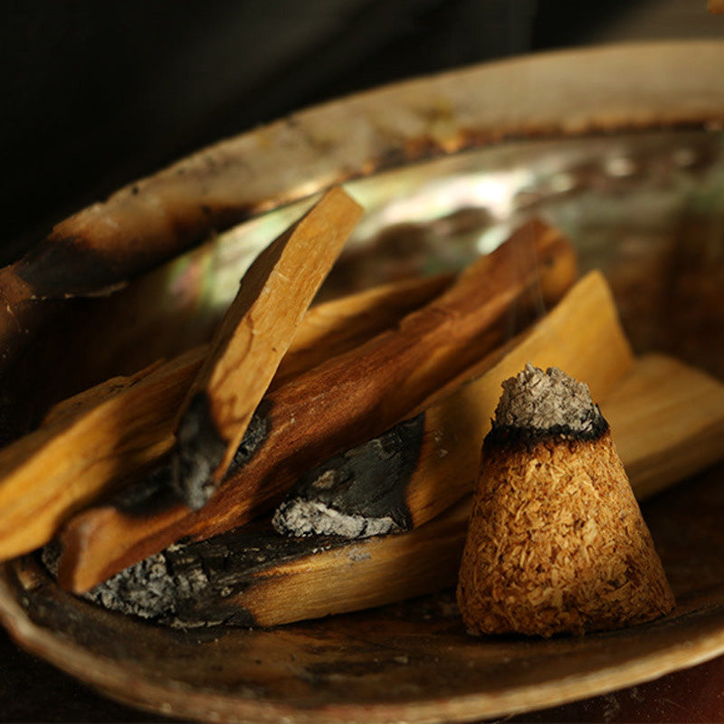 Buddha Stones 6 pezzi Palo Santo naturale Incenso della pace