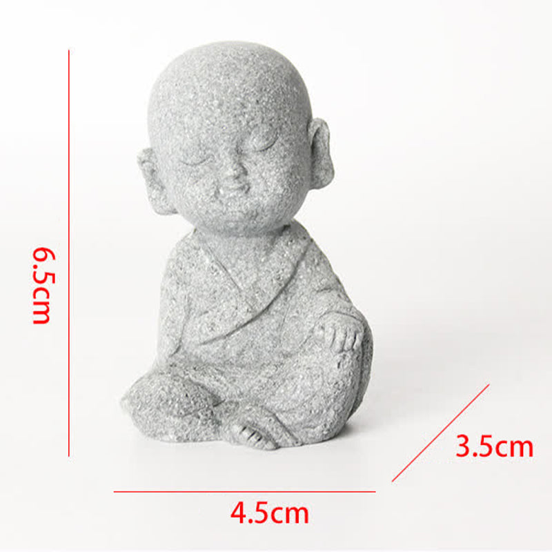 Buddha Stones Meditazione Preghiera Statua del Buddha Compassione Decorazione della casa