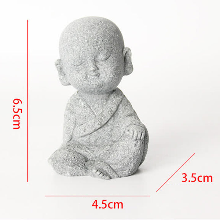 Buddha Stones Meditazione Preghiera Statua del Buddha Compassione Decorazione della casa