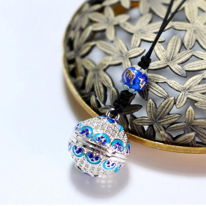 Decorazione ornamentale a forma di palla profumata in rame Pomander Ball