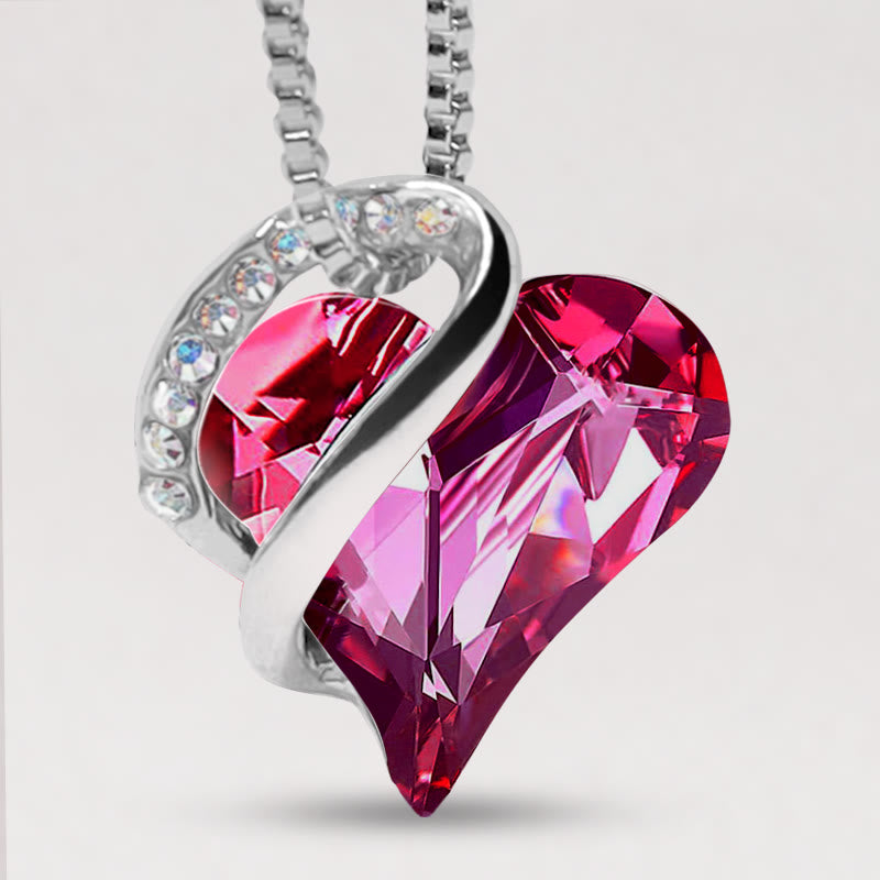 Collana con ciondolo con energia curativa, pietra portafortuna del cuore Buddha Stones d'amore