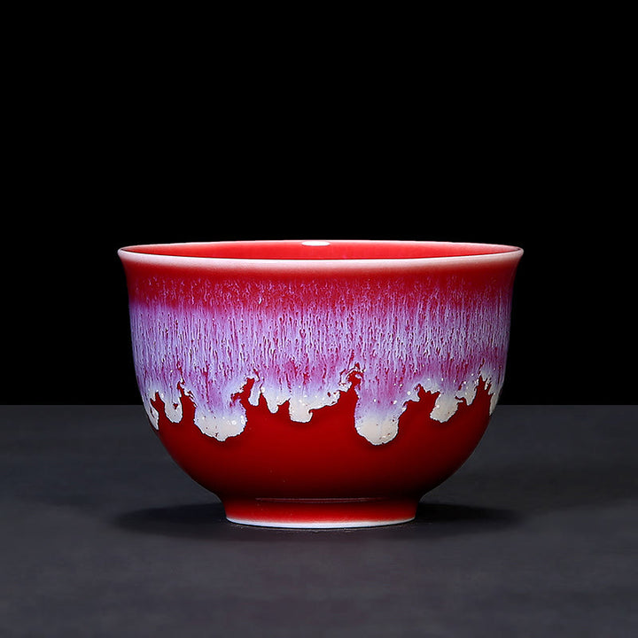 Buddha Stones Tazza da tè in ceramica cinese Jianzhan Glaze Kiln Change Tenmoku Kung Fu Tea Cup