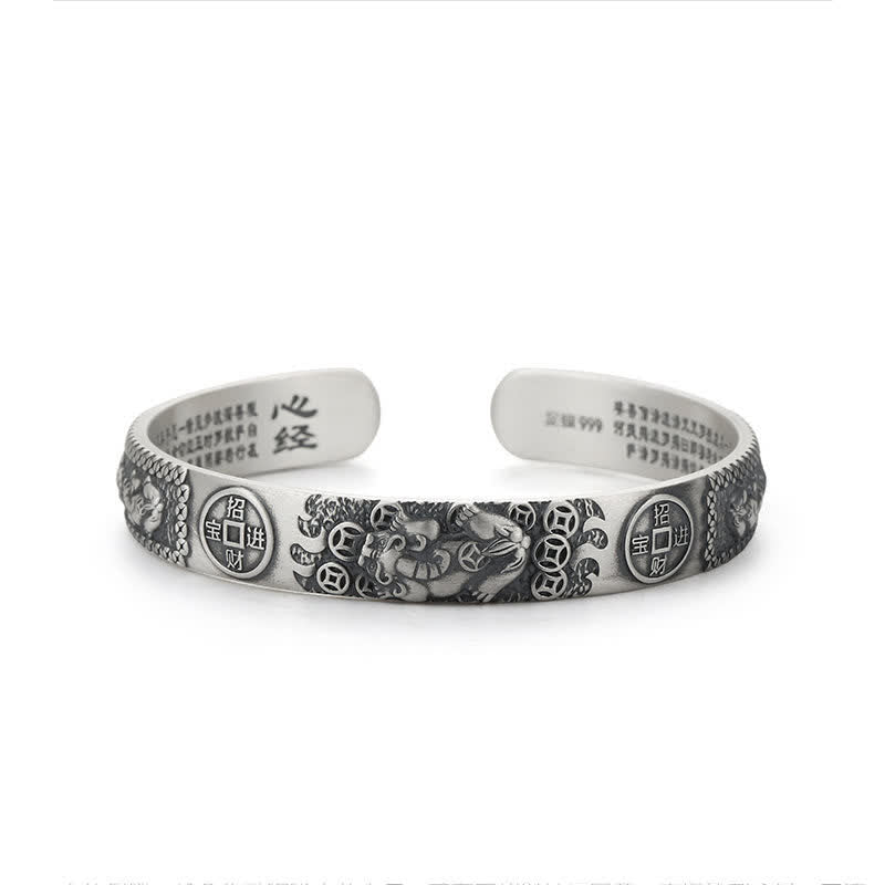 Buddha Stones Bracciale regolabile FengShui Lucky PiXiu Protection - image 5