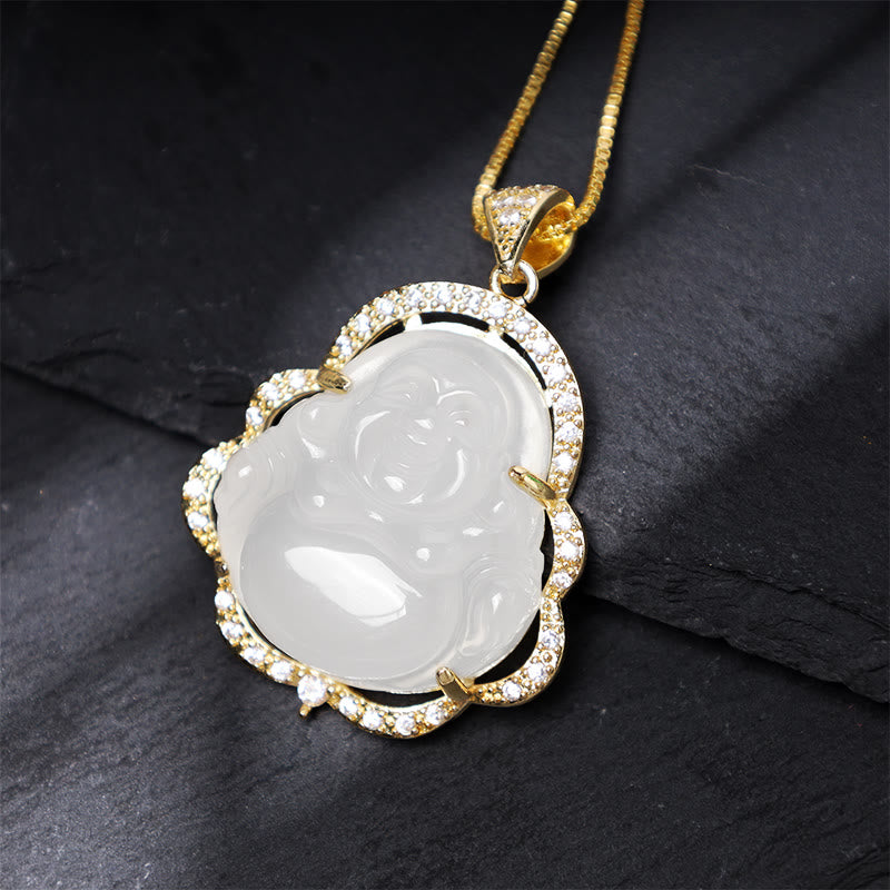 Collana Buddha Stones Buona Fortuna Buddha Ridente - image 22
