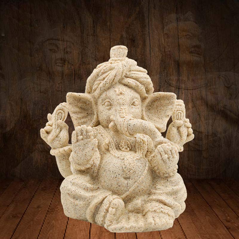 Statua dell'elefante Ganesh Ganpati Benedizione Protezione Decorazione della casa