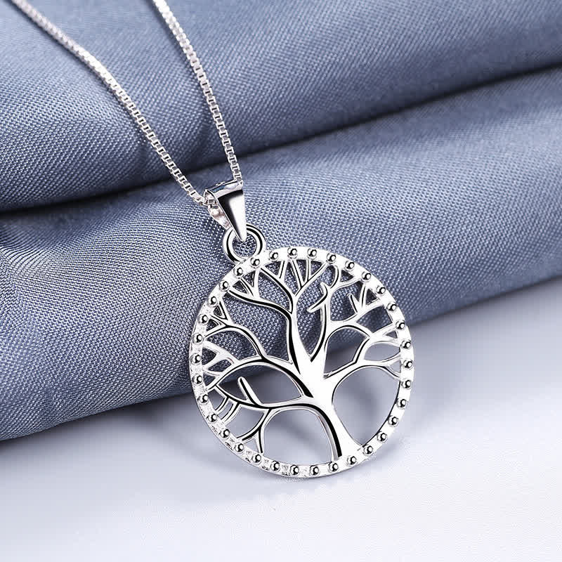 Buddha Stones L'Albero della Vita Collana con ciondolo in argento sterling 925 - L'albero della vita - image 0