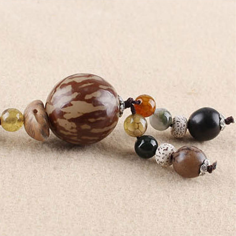 Collana con ciondolo Buddha Stones Bodhi Seed Lotus Wisdom Harmony - image 8