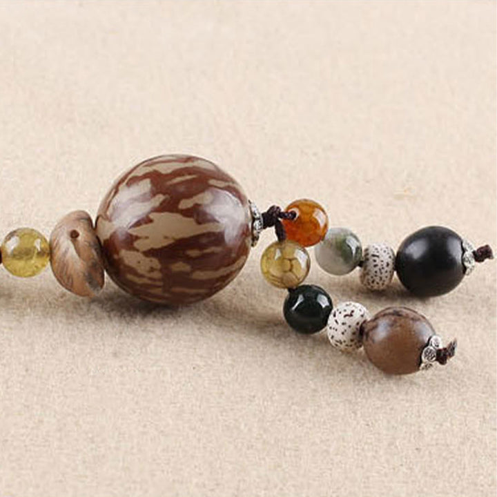 Collana con ciondolo Buddha Stones Bodhi Seed Lotus Wisdom Harmony - image 8
