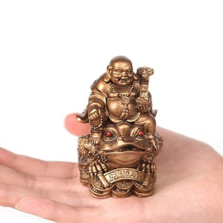 Decorazione ornamentale FengShui Maitreya Toad - image 3