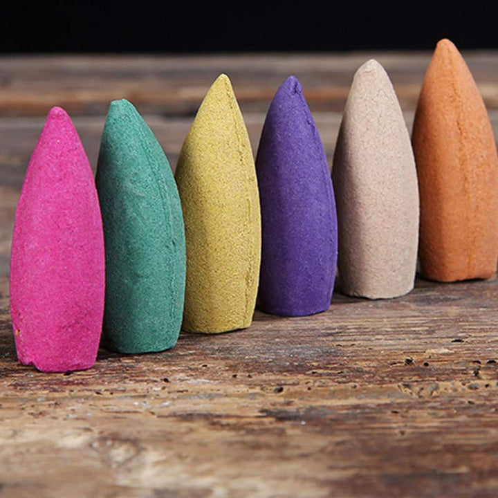 Buddha Stones Lotus Bergamotto Bruciatore di incenso curativo