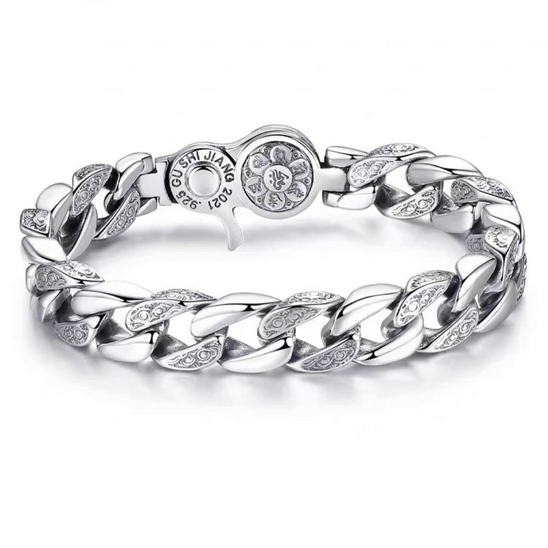 Buddha Stones Tibet Om Mani Padme Hum Doppio Dorje Vajra Bracciale Creatività